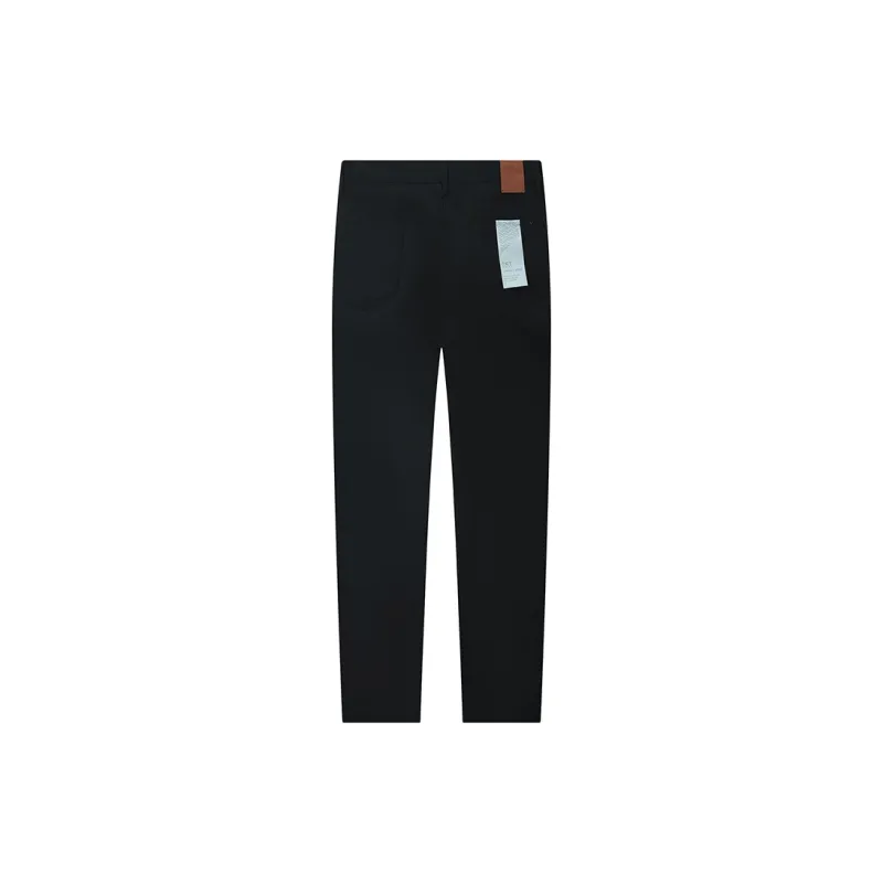 Jiumuwang Men's Pants Expert Small Black Pants Casual Pants Men's Black-1