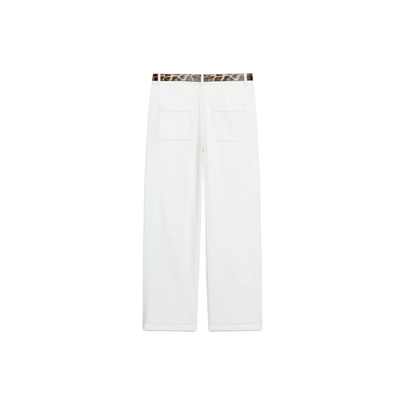 ZARA Casual Pants Women's Raw White-1