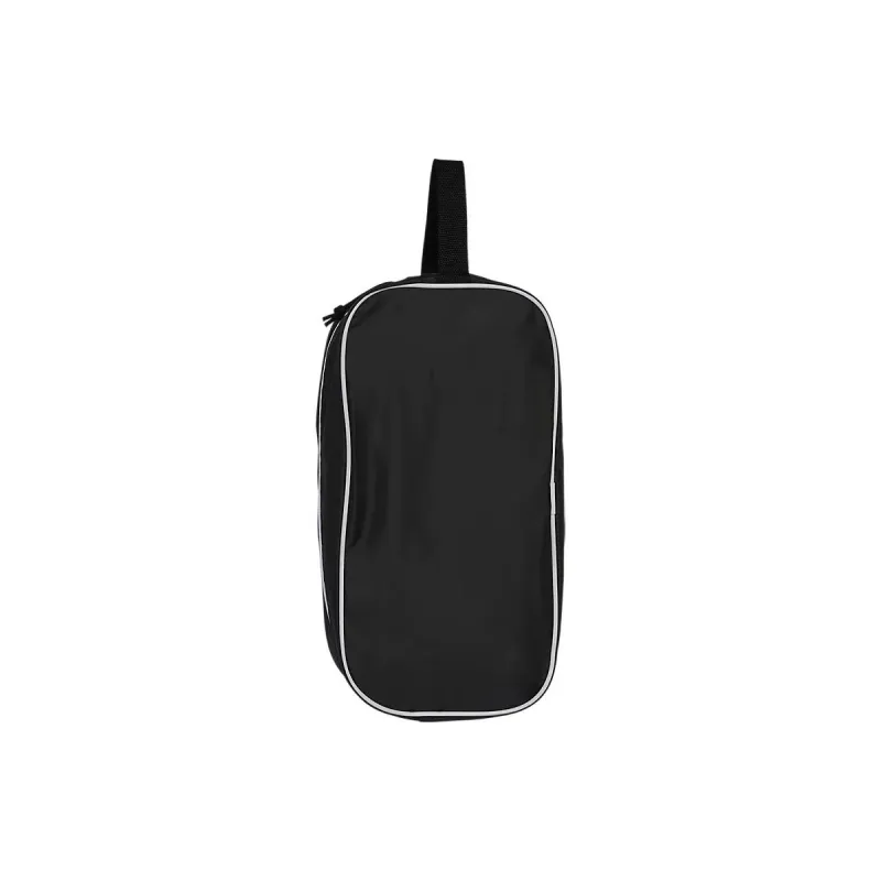 Asics Polyester Storage Bag Medium Size Unisex Black & White-1