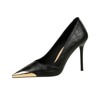 YAFEI XUANYU Slim Heel High Heels 10CM Women's