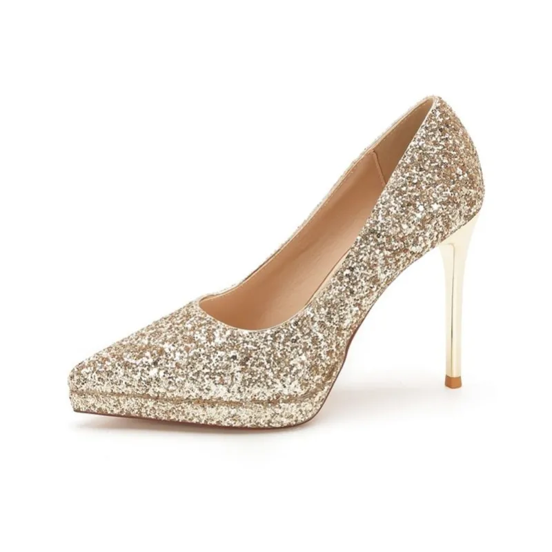 XIMO BULL Slim Heel High Heels Women's-11