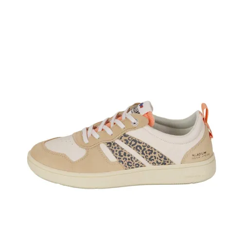 Palladium Slip Resistant Low Top Skateboard Shoes Women's Beige