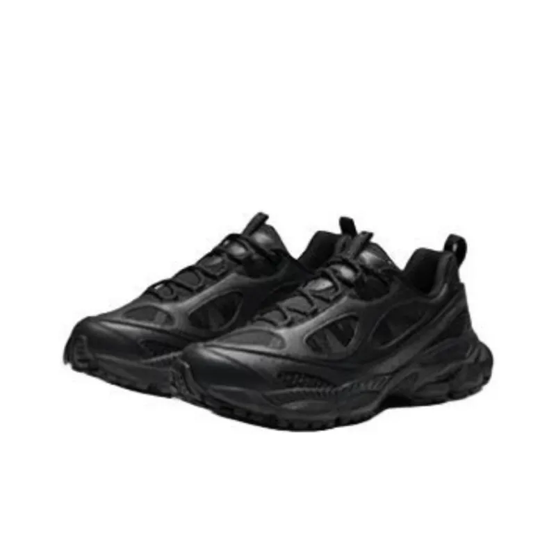 Anta Champion All Weather Series Slip Resistant And Abrasion Resistant Coverage Low Top Casual Shoes Women's Black-1