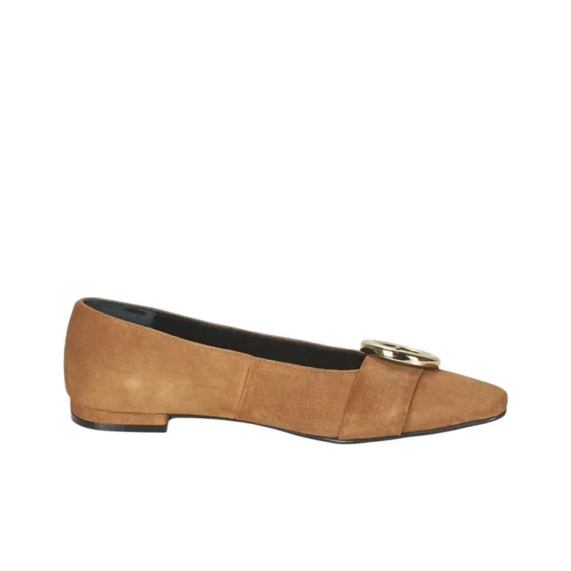 JB MARTIN Casual Single Shoes Women's Brown-1