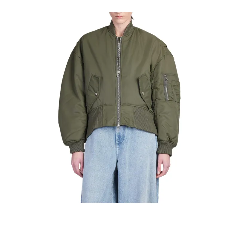 JW Anderson Curved hem Bomber Jacket-1