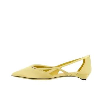 PRADA Casual Single Shoes Women's Yellow