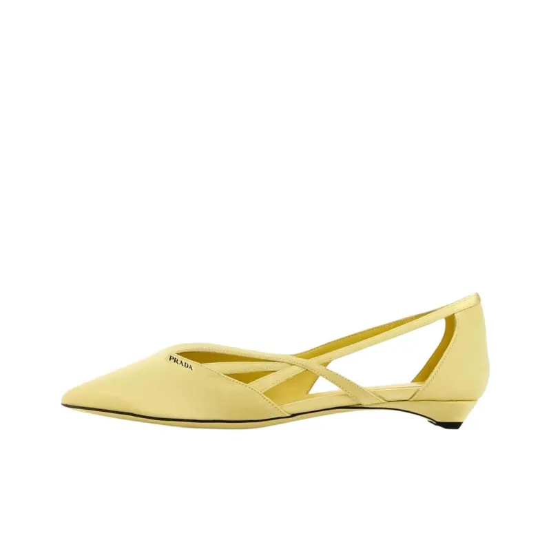 PRADA Casual Single Shoes Women's Yellow-0