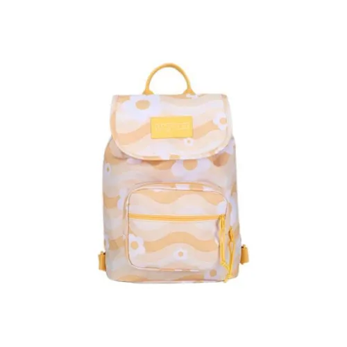vuitton Recycled Polyester backpack Takashi Mini Unisex Dynamic Yellow