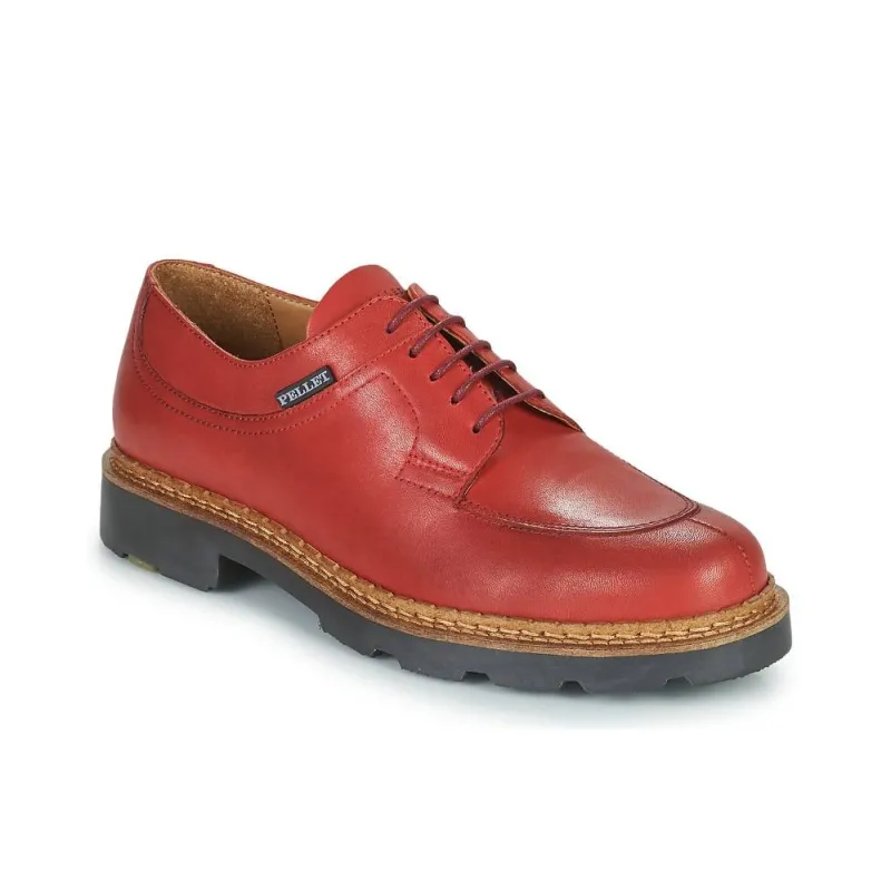 PELLET LURON Casual Single Shoes 3cm Women's Vermilion-1