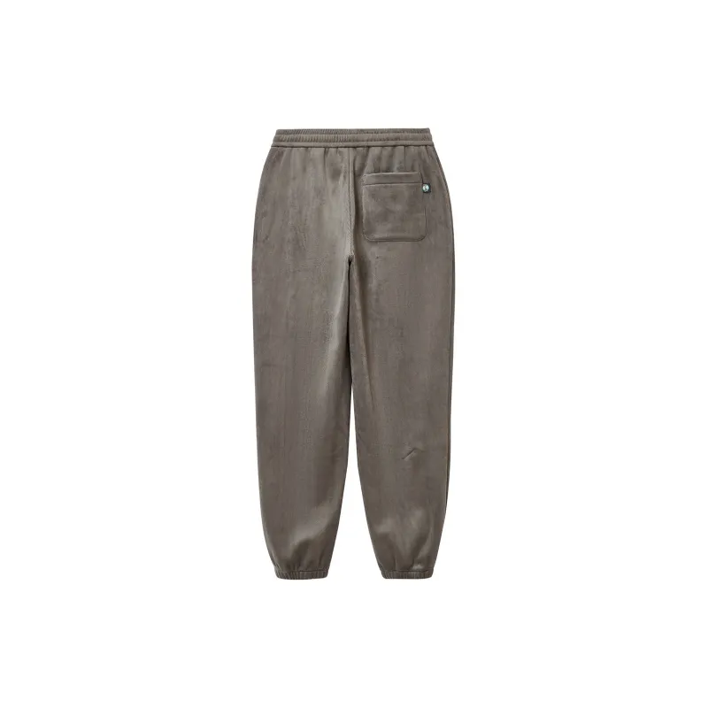 JACK JONES· x NBA Knitted Sweatpants Men's Black Olive-1