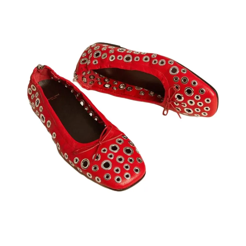 Golden Goose Amy Casual Single Shoes Women's Red-3