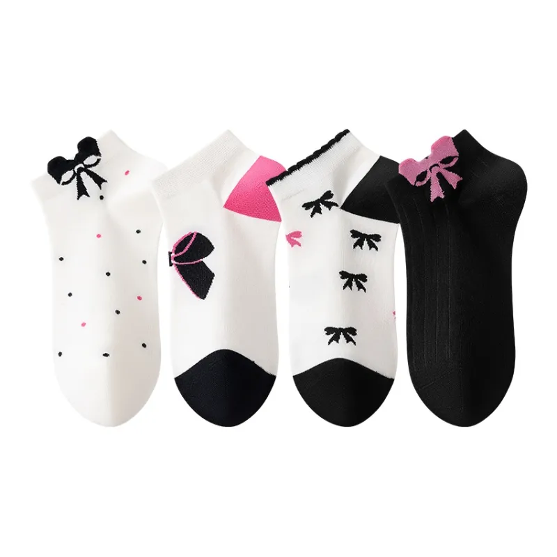 Caramella Ankle Socks Women's 4 Pack-0