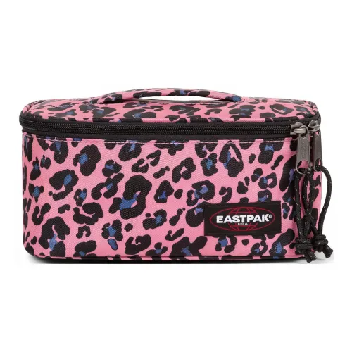 EASTPAK Polyester Toiletry Bag Regular Women's Leopard Pink