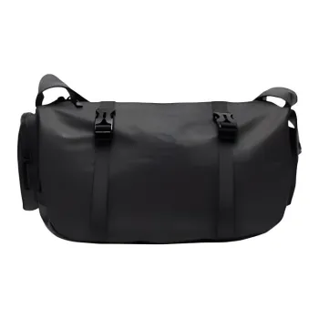 Three Blessings Nylon Shoulder Bag Large Size Women's Multicolor