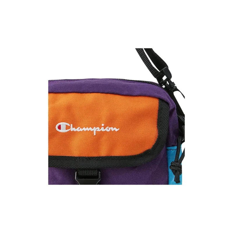 Champion Canvas Crossbody Bag Regular Unisex Multicolor Patchwork-3