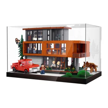 LIGHT YOUR BRICKS Compatibility Building Block 21354 Twilight Cullen Family Mansion Display Case Model Accessories