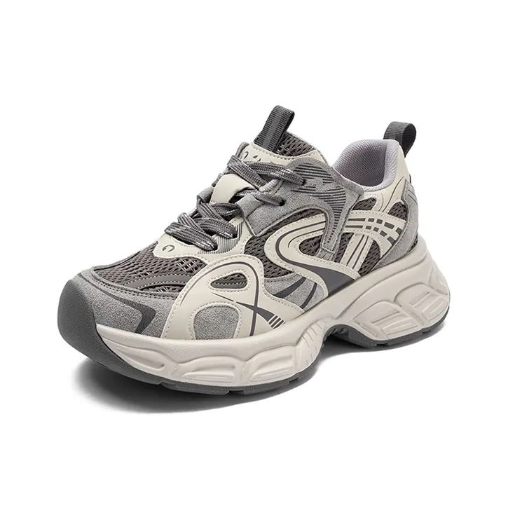 JOSINY Non-slip Lightweight Low-Top Chunky Sneakers Women's-1