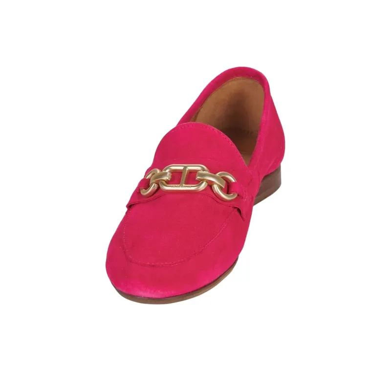 JB MARTIN FRANCHE BIJOU Loafers 2cm Women's Pink-3