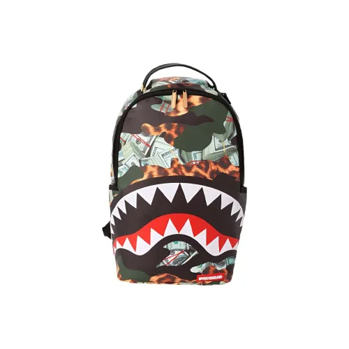 SPRAYGROUND Polyurethane Backpack Unisex Green
