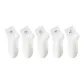 2 White Kitten+White Bunny+White Black-Eared Dog+White Bear