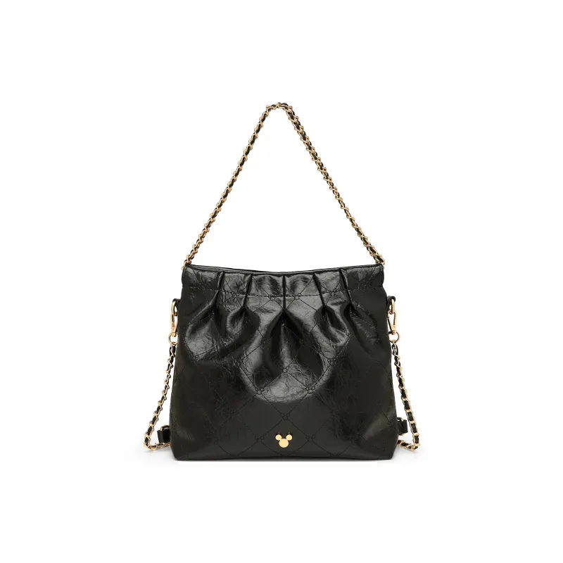 Disney PU Hobo Bag Handbag Regular Women's Black/White-0