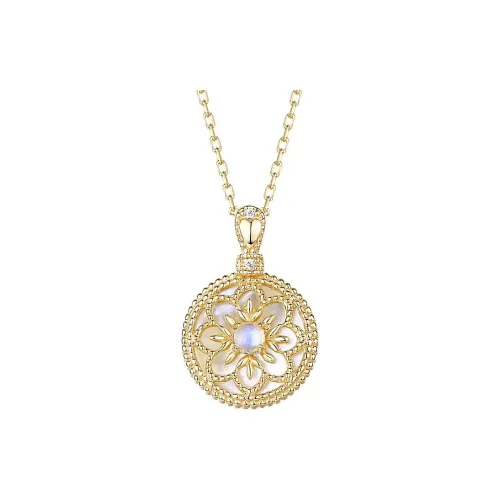 Long Fu 925 Sterling Silver Necklaces Women's