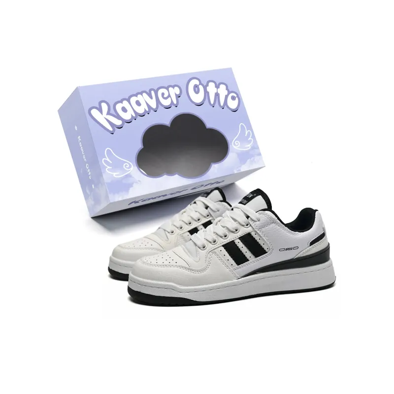 KAAVER OTTO Slip-Resistant Lightweight Breathable Low-Top Skateboard Shoes Women's-5
