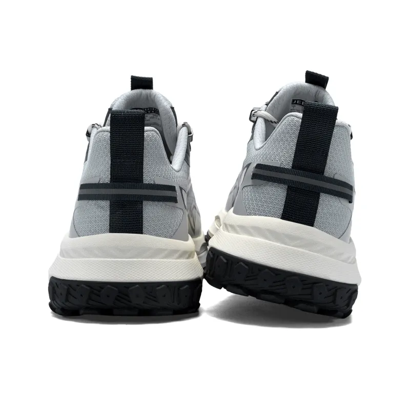 JEEP SPIRIT Cushioning Rebound Wear Resistant Slip Resistant Low Top Running Shoes Men's Moon Dust Gray-5