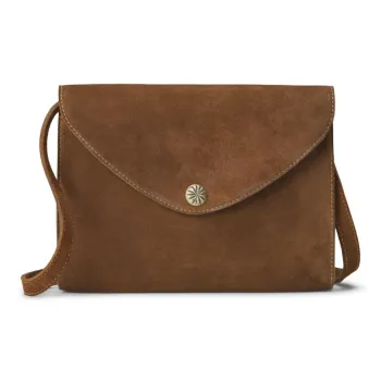 Ralph Lauren Nubuck Shoulder Bag Women's Brown
