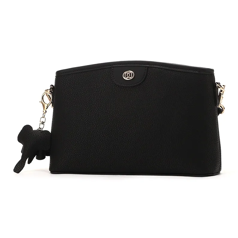 RED DRAGONFLY Cow Leather Handheld Crossbody Bag Regular Women's Black/Brown/Apricot-1