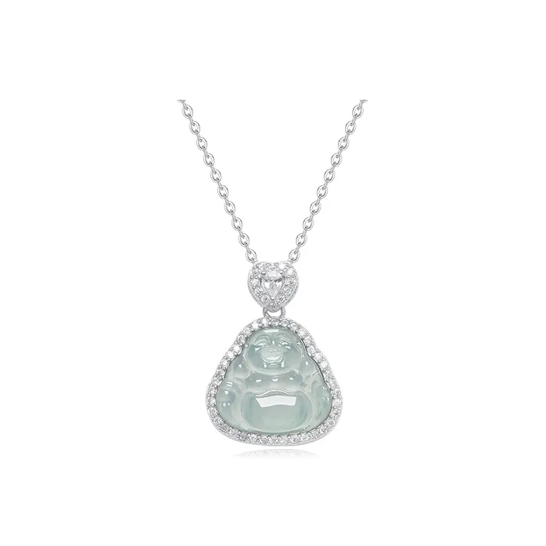 KING TAI SANG Glutinous Jade Necklaces Women's-0