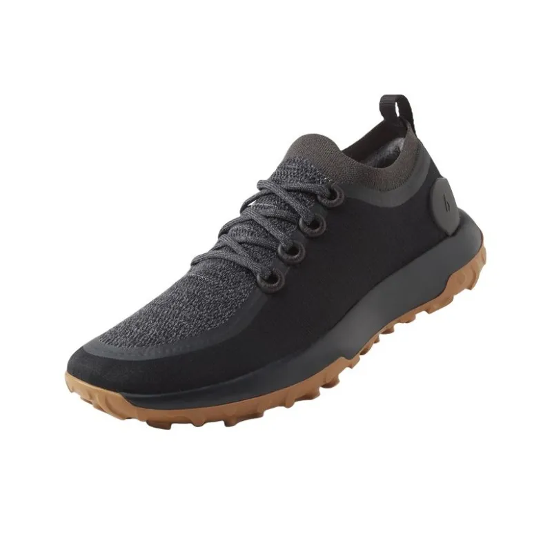 Allbirds Abrasion Resistant Low Top Running Shoes Men's Black-1