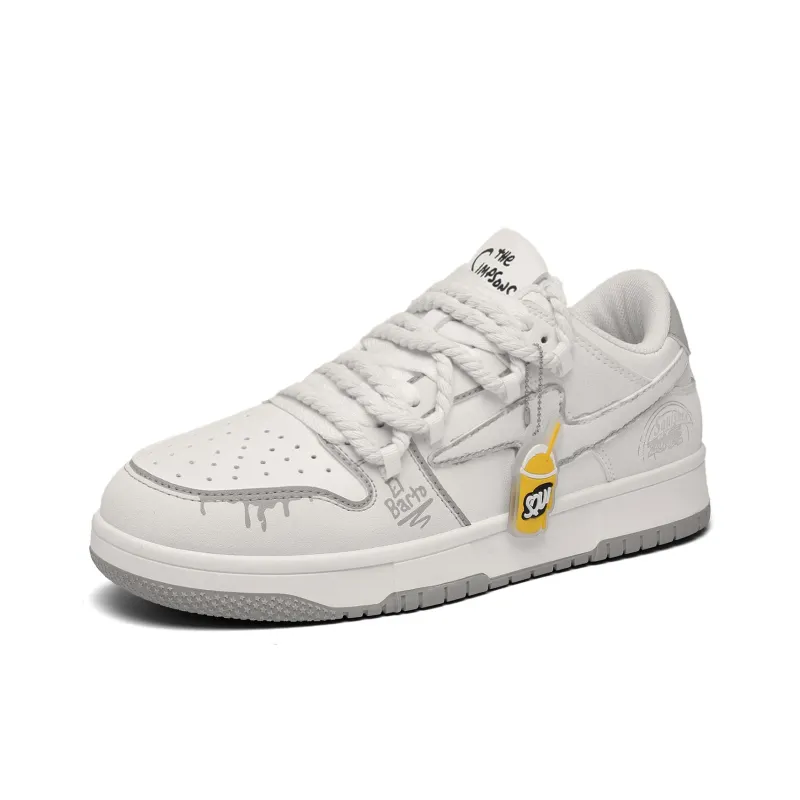 The Simpsons Abrasion Resistant, Lightweight, And Breathable Low Top Skateboard Shoes Unisex-8