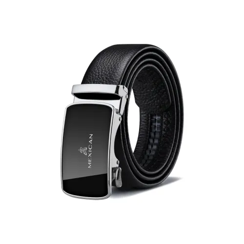 MEXICAN Cow Leather Leather Belts Men's 3.5cm