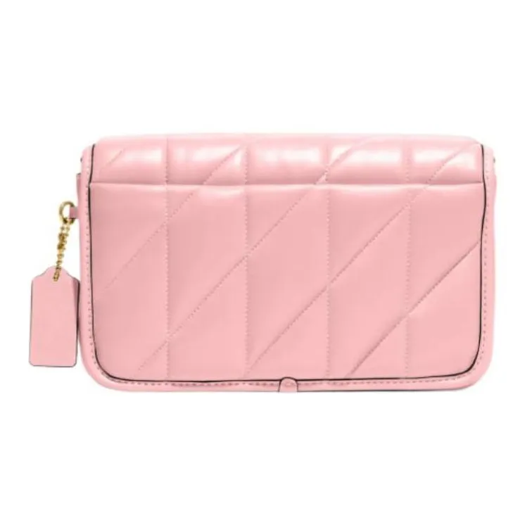 COACH Hayden Nappa Leather Pillow Bag, Shoulder Bag, Crossbody Bag Small Size Women's Pink-2