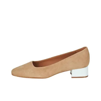 JB MARTIN TONIQUE Block Heel High Heels 4cm Women's Beige