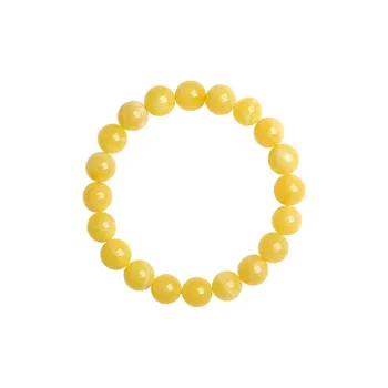 With The Heart Of The Jade Amber Bracelets Unisex
