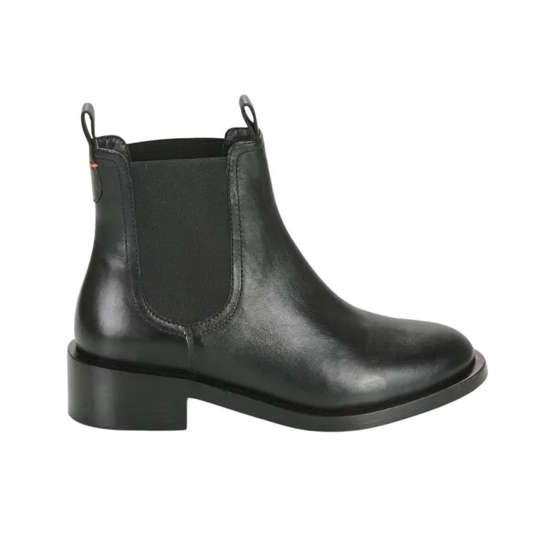 JB MARTIN Short Chelsea Boots Women's Black-1