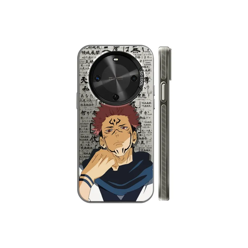 MANQIN Trendy Creative Sukuna Phone Case Impact Resistant Protective Case Compatible With Macadamia 30 Cartoon Trend-5