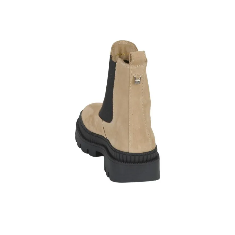 JB MARTIN Oceana Short Chelsea Boots Women's Beige-5