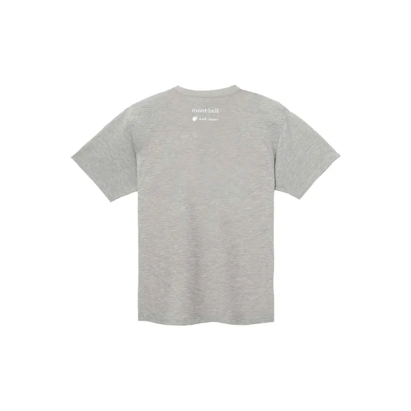 MONTBELL WIC T Shirt Unisex Gray-1