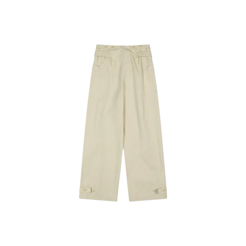 LOW CLASSIC Belted Wide leg Trousers-1