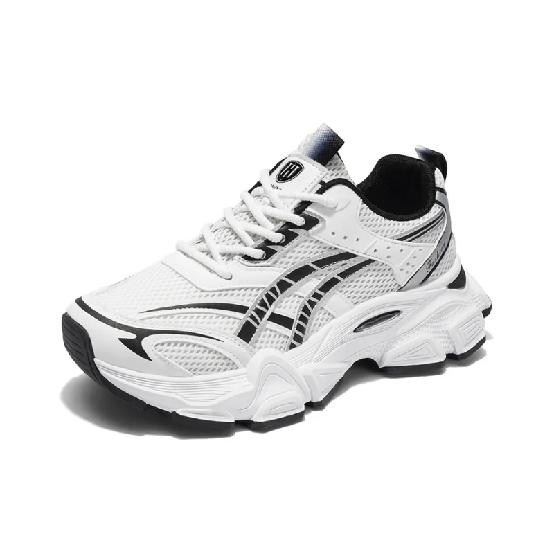 HACKBUTEER Low-Top Chunky Sneakers Men's Box Included-2