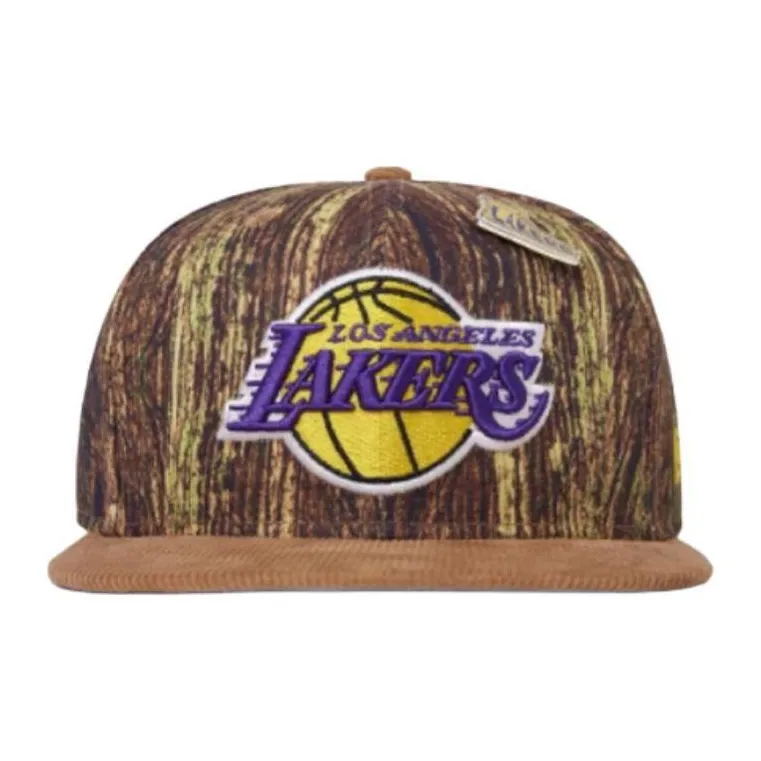 Nba Los Angeles Lakers New Era Victory Grove Forest Sneaker Pin 9Fifty Snapback Hat-1