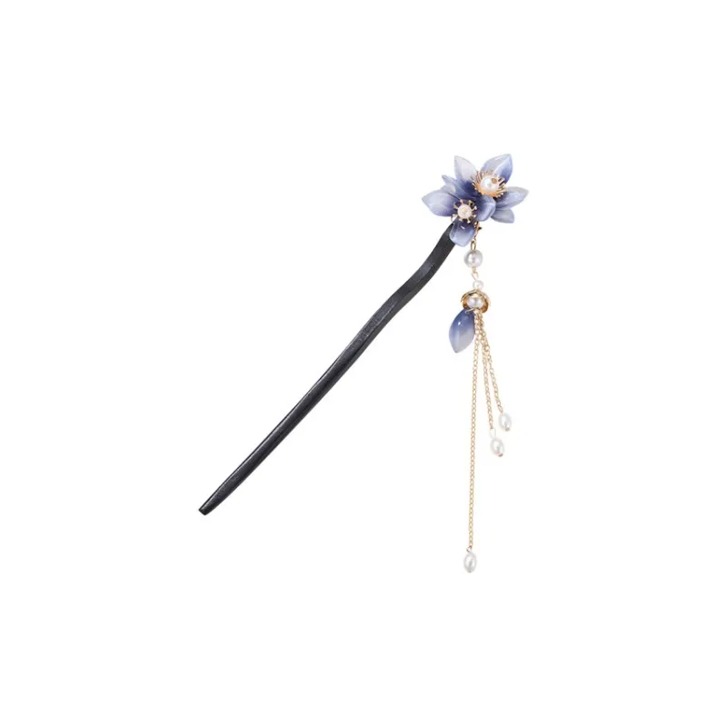CHIMERA Wooden Hair Comb And Hairpin Set-Hair Accessory-Headpiece Women's-0
