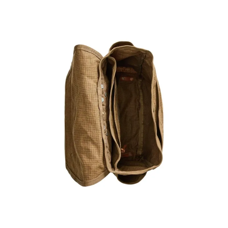 Ralph Lauren Fabric Backpack Men's Brown-2