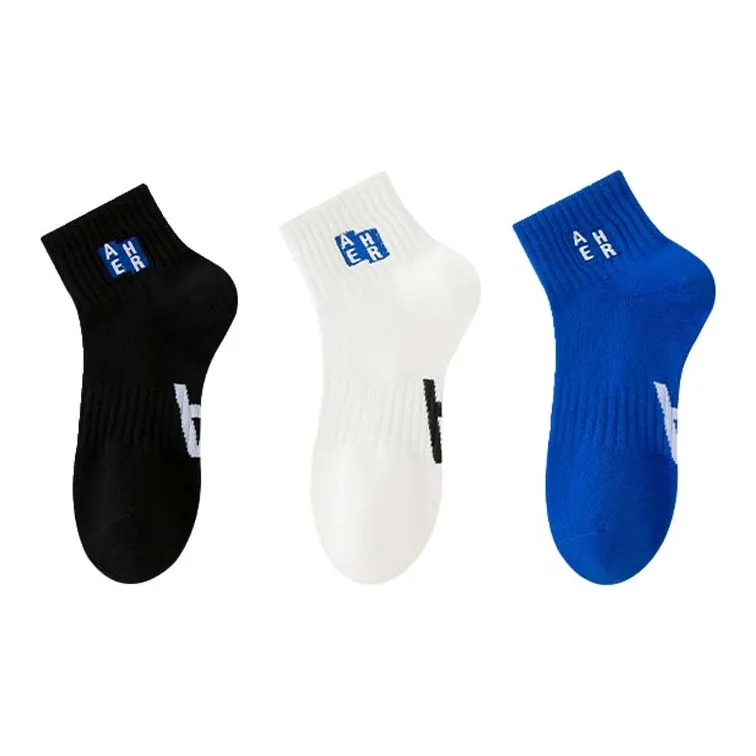 Cotton Gene Ankle Socks Men's 3 Pack-4
