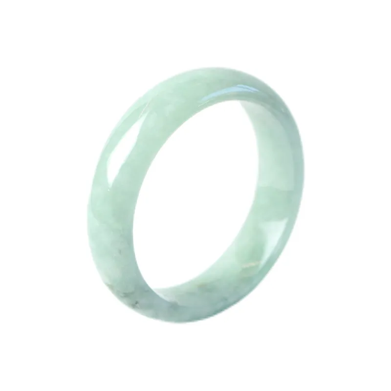 South Asia Bean Type Jadeite Bangles Unisex-0