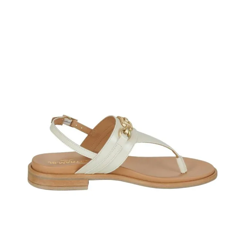 JB MARTIN Artiste Strap Sandals Women's Gray White-1