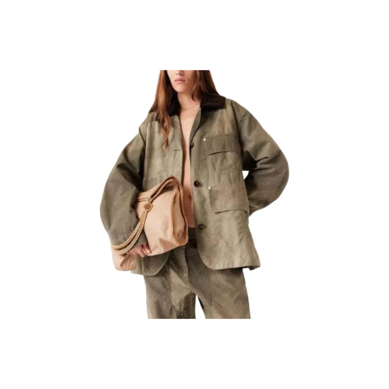 Stella McCartney Corduroy Collar Aged Jacket-3